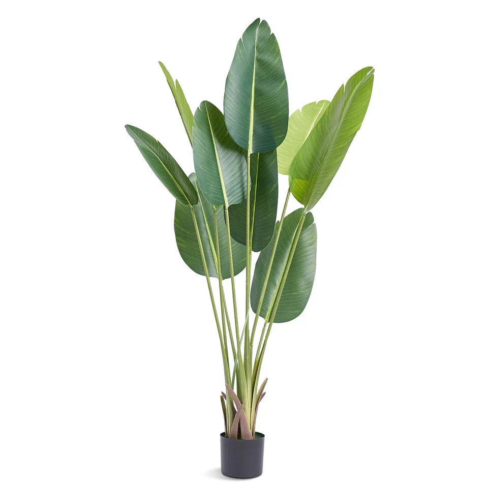 Artificial Plants in Pots Large Fake Tree Floor Faux Tropical Plants